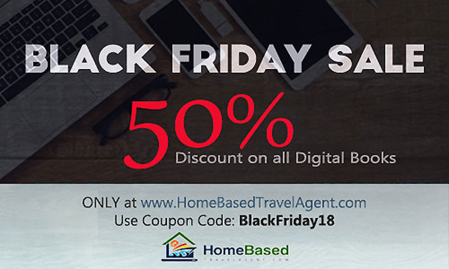 Black Friday Sale for Travel Agent Books and Education