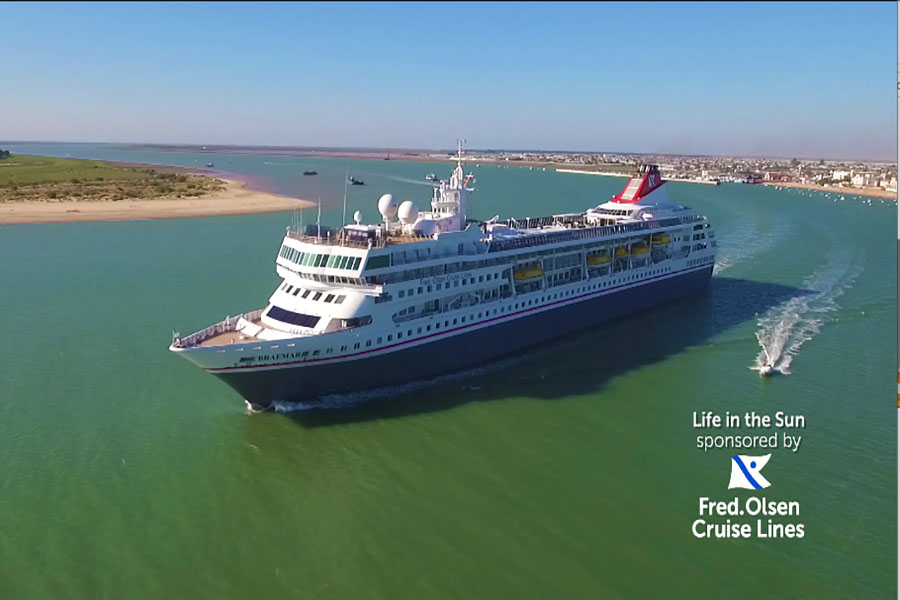 Fred. Olsen Cruise Lines Launches New Sponsorship of Channel 4’s ‘Life in the Sun’