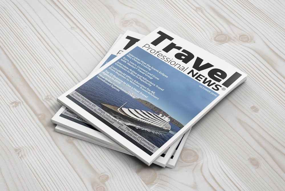 October 2019 Issue of Travel Professional NEWS for Travel Agents