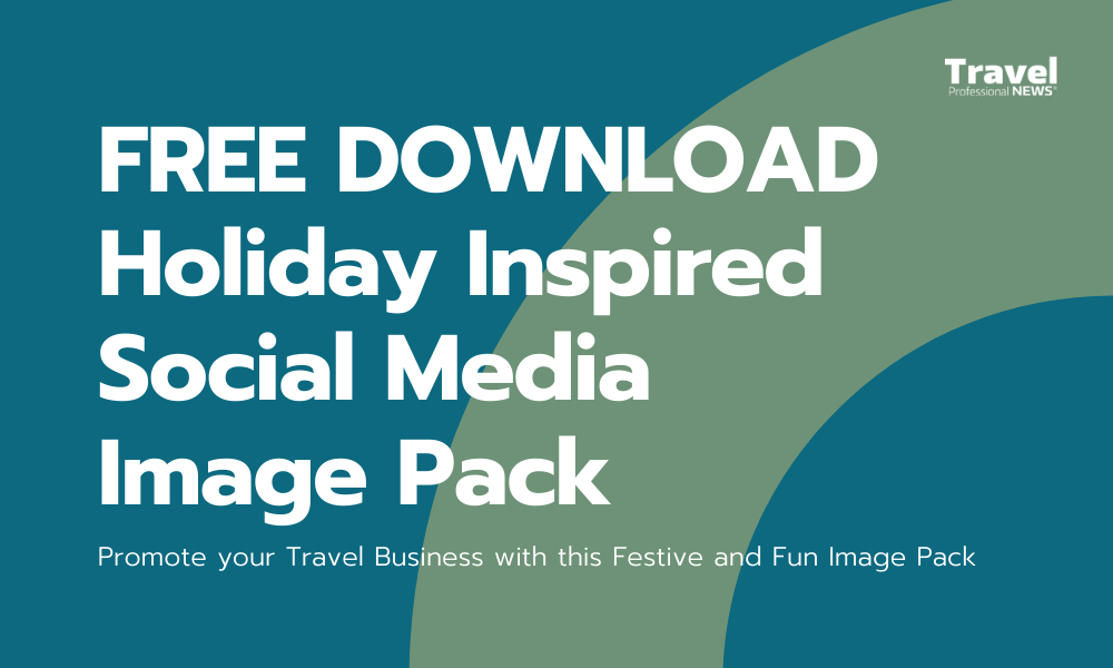 Free Download - Holiday Inspired Social Media Image Pack for Travel Professionals