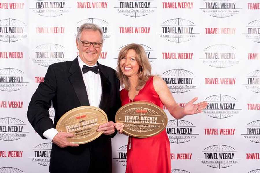 AmaWaterways Co-Founders Honored with Travel Weekly Lifetime Achievement Awards