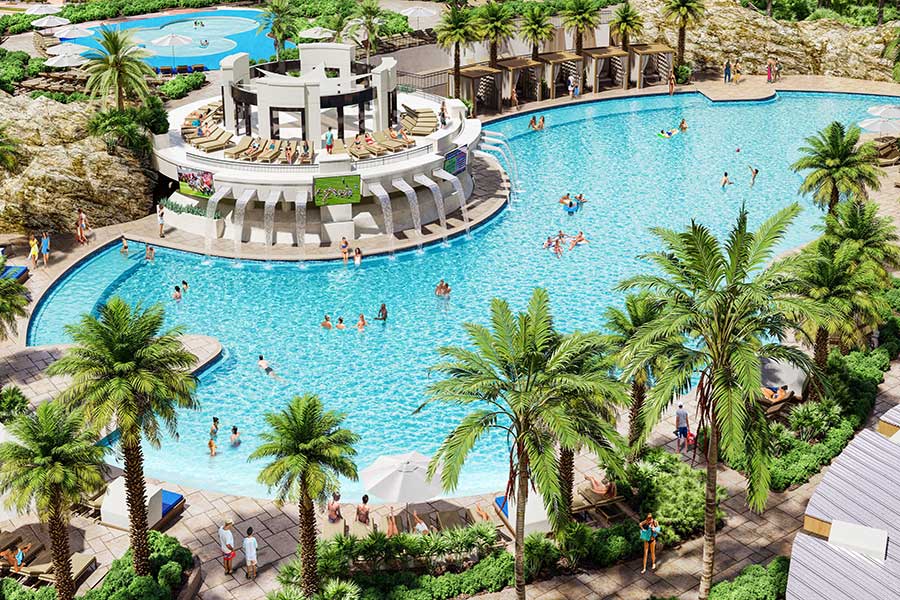 Orlando World Center Marriott Reinvents Falls Pool