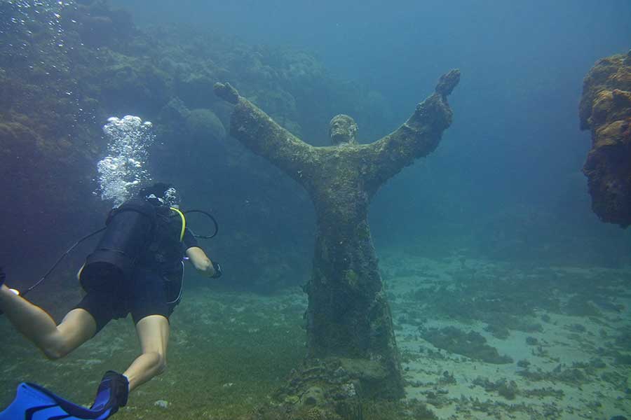 Grenada's Iconic Underwater Sculpture Park Completes Renovation