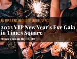Beyond Times Square Launches 2022 VIP New Year’s Eve Gala in Times Square