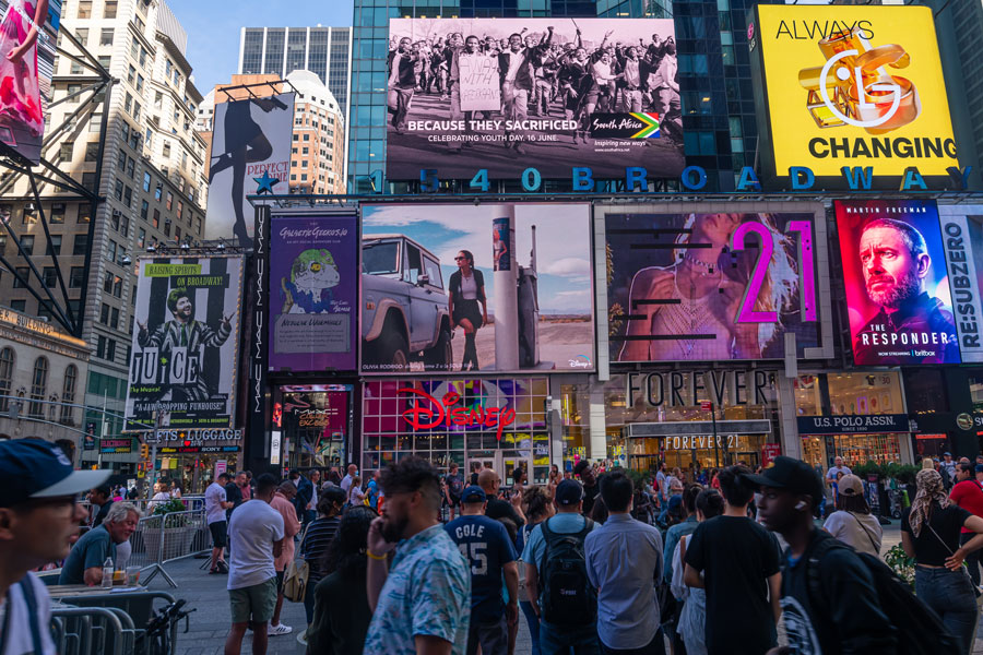 South Africa Pays Tribute to Its Youth with Digital Campaign in Times Square