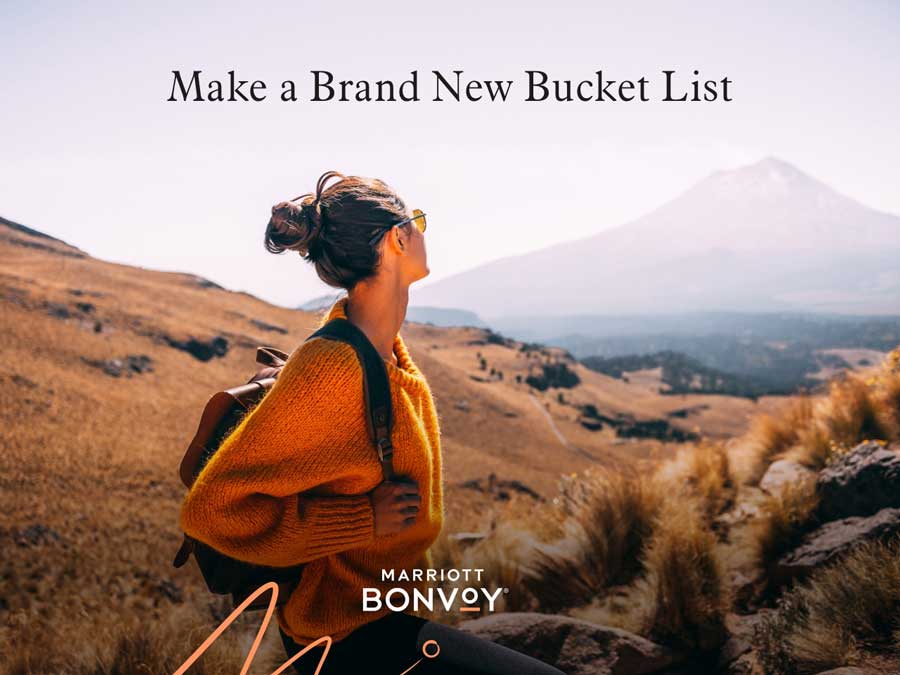 Marriott Bonvoy Gives Travelers Another Reason to Make a Brand New Bucket List This Fall, With Launch of Unlimited Bonus Points Global Promotion