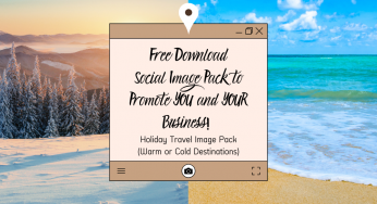 Free Download – Get Your Clients Booked for Holiday Travel! – Social Image Pack for Travel Professionals