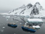Albatros Expeditions Makes History: the Ocean Victory and the Ocean Albatros Unite in Antarctica
