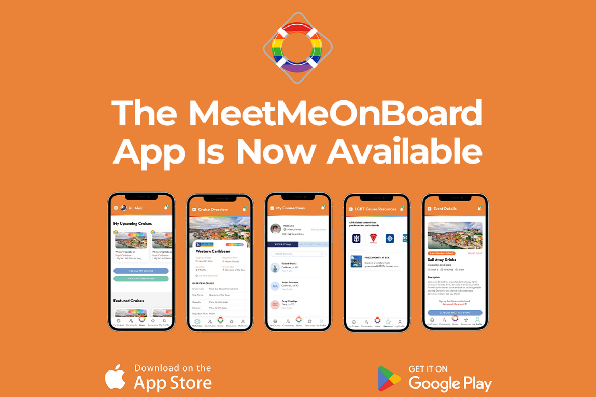 Reimagining LGBTQ+ Travel: MeetMeOnBoard Cruise App Sets Sail