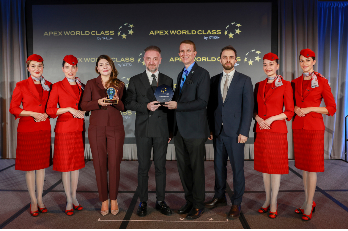 Turkish Airlines Receives Three Awards from APEX