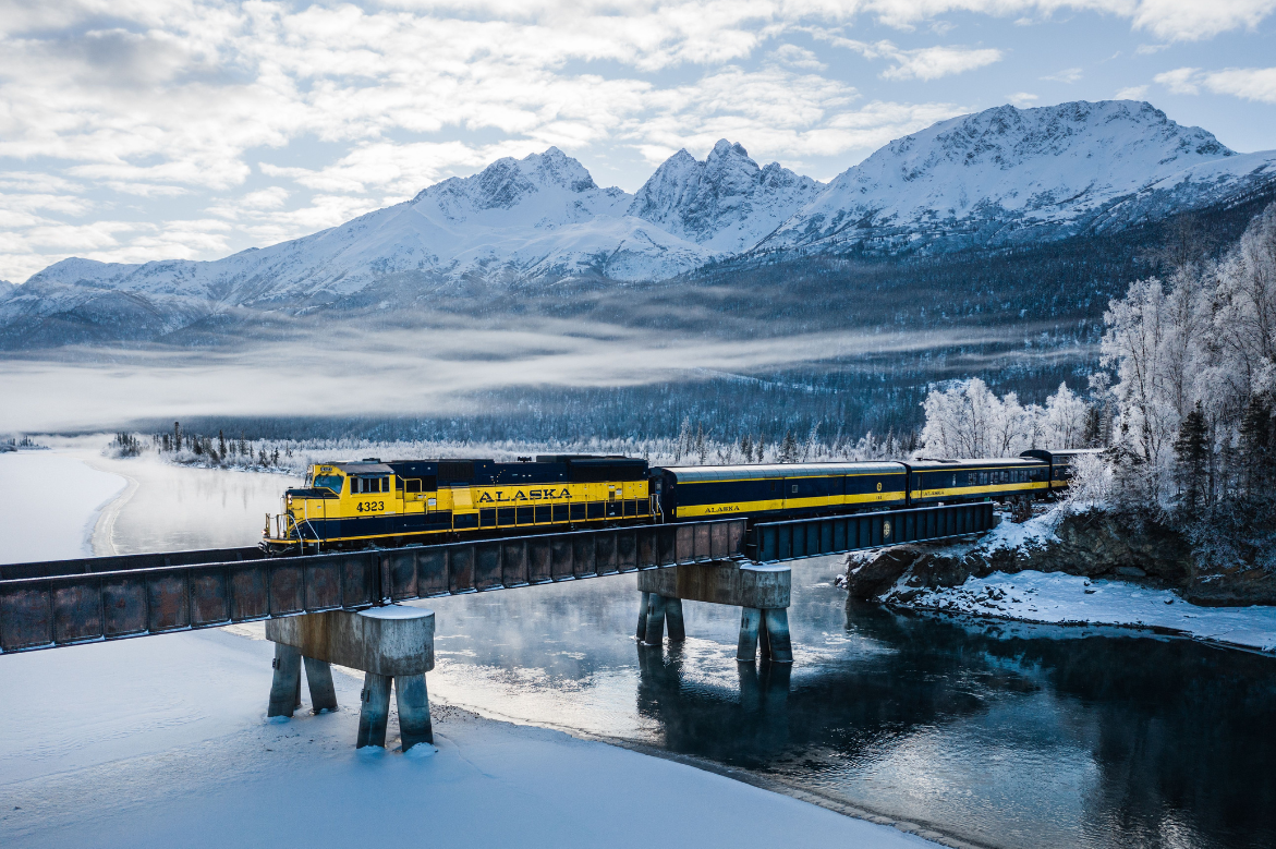 Alaska Railroad Winter Passenger Service Runs Through Mid-May, Adds New Excursions