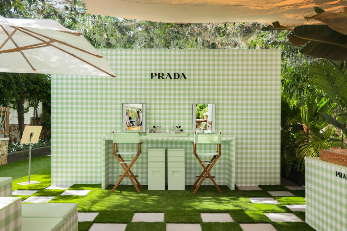 Prada Beauty Unveils An *Exclusive* Spring Pop-Up At Puente Romano Marbella