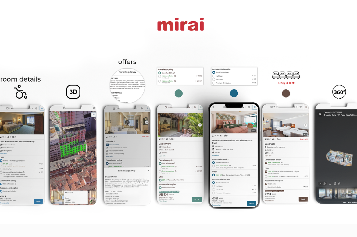 Mirai Revolutionizes Direct Booking with New Global Booking Engine: Record-Breaking Conversion and Ultra-Fast Speed