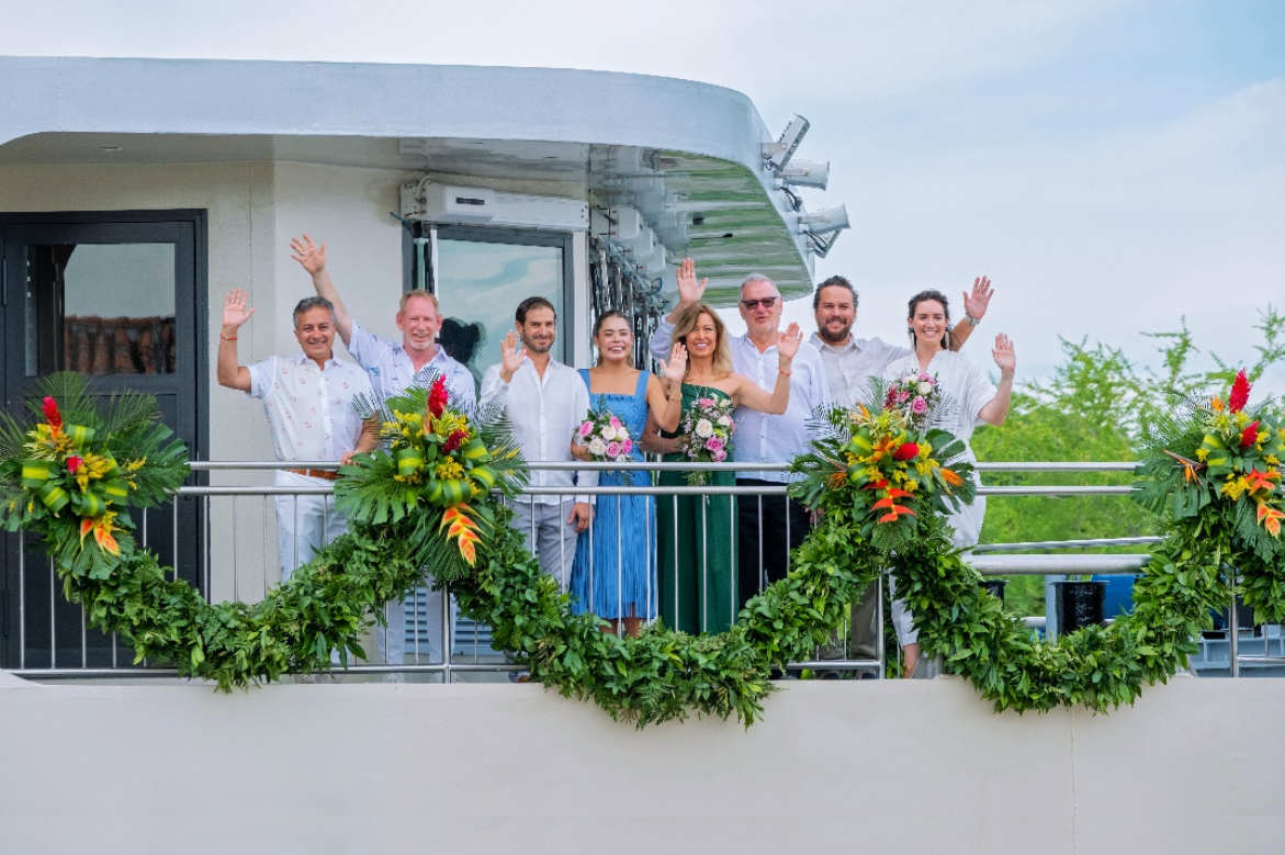 AmaWaterways Celebrates Historic Christening of AmaMagdalena in Colombia