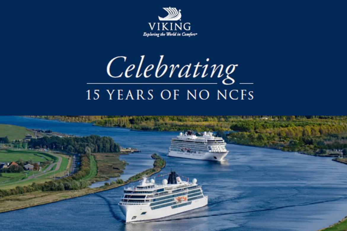 Viking Marks 15 Years of No NCFs: A Milestone in Travel Advisor Partnership