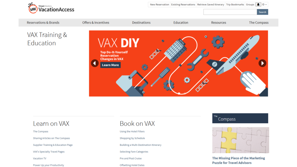 Educational Resources on VAX That You May Be Underutilizing - Written by: Samantha Anderson, editorial intern for VAX VacationAccess