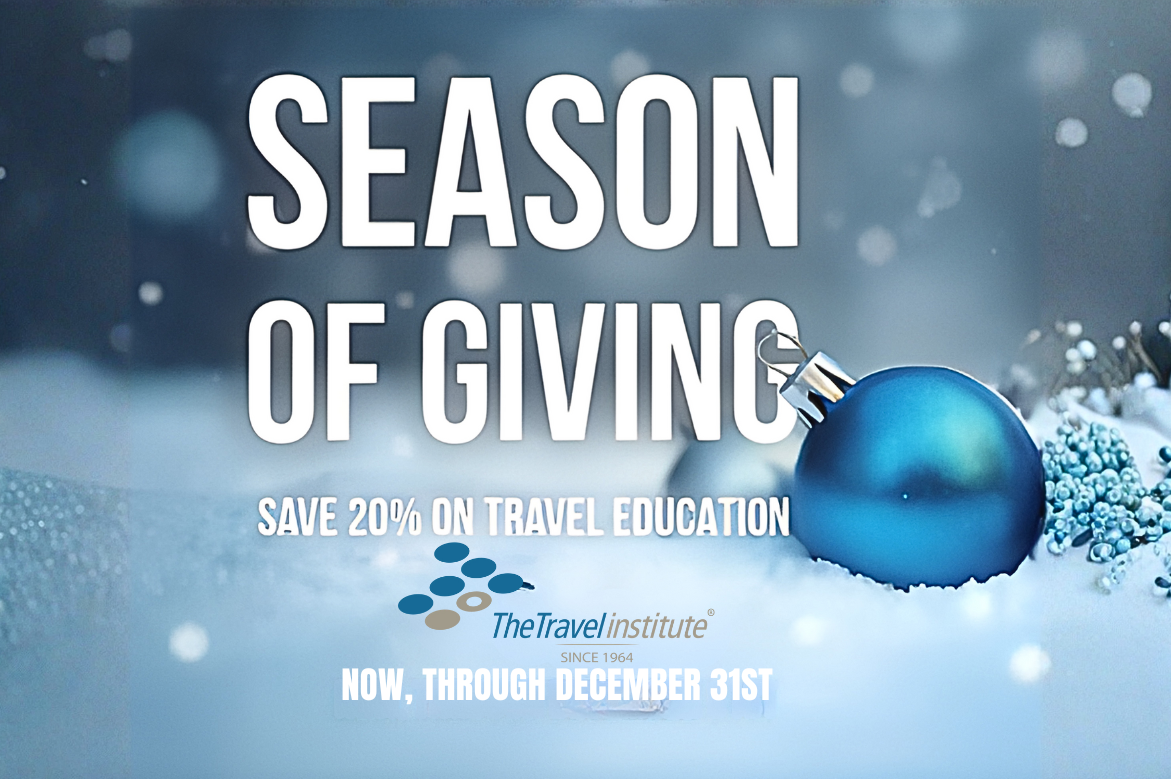 The Travel Institute's 10th Annual Season of Giving starts Black Friday
