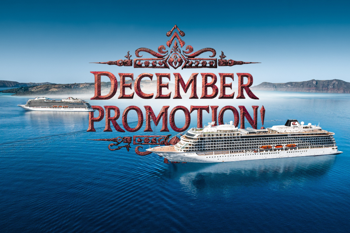 Viking Announces December Promotion with Special Fares and Up to FREE Airfare Across All Fleets