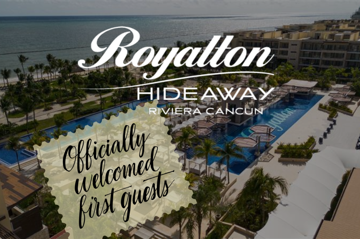 The New Royalton Riviera Cancun and Royalton Hideaway Riviera Cancun Welcome Their First Guests
