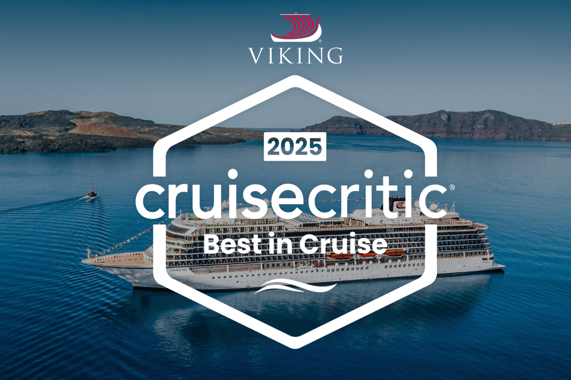 Viking Recognized in Cruise Critic’s 2025 Best in Cruise Awards