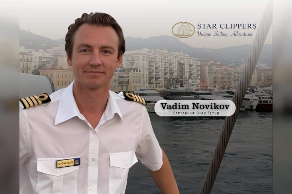 From Deck Cadet to Master – Star Clippers’ Newest Captain Shines as Fleet’s Youngest Commanding Officer