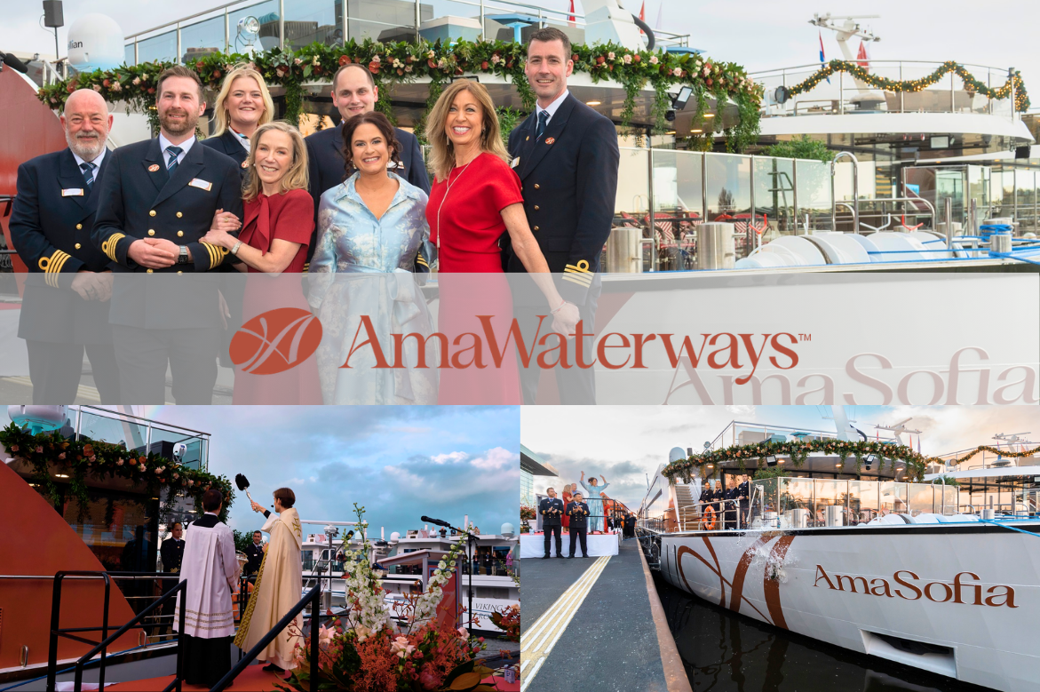 AmaWaterways Celebrates Christening of AmaSofia on the Rhine with Over 1,200 Travel Advisors