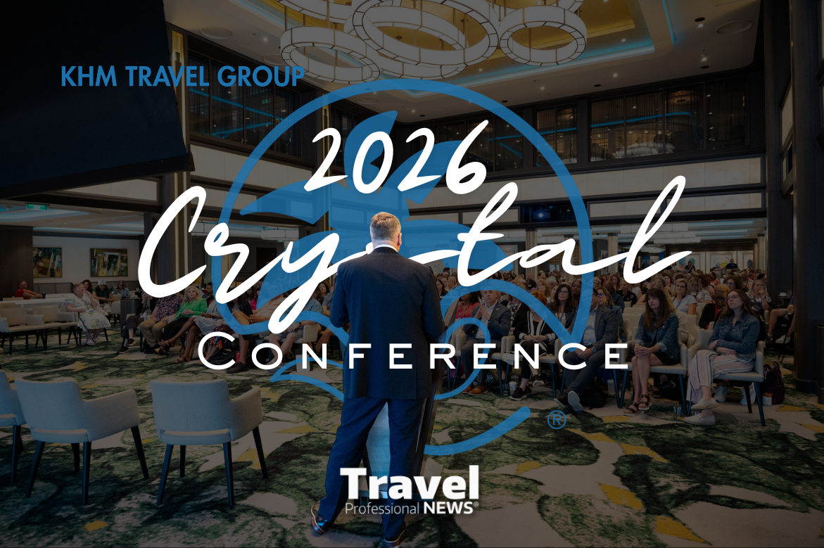 KHM Travel Group 2026 Crystal Conference audience session on Norwegian Encore cruise ship