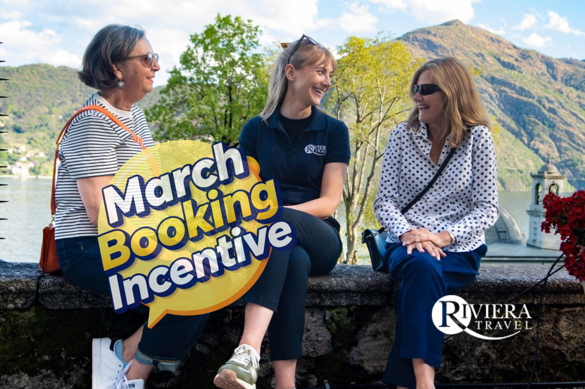 Riviera Travel Launches March Booking Incentive with Gift Cards for Advisors and Big Savings for Clients