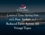 Viking Launches March Spring Sale with Free Air & $25 Deposit