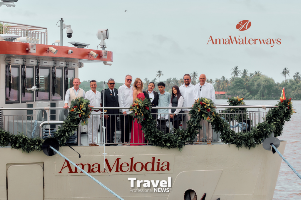 AmaWaterways christens AmaMelodia, expanding its pioneering presence on Colombia’s Magdalena River