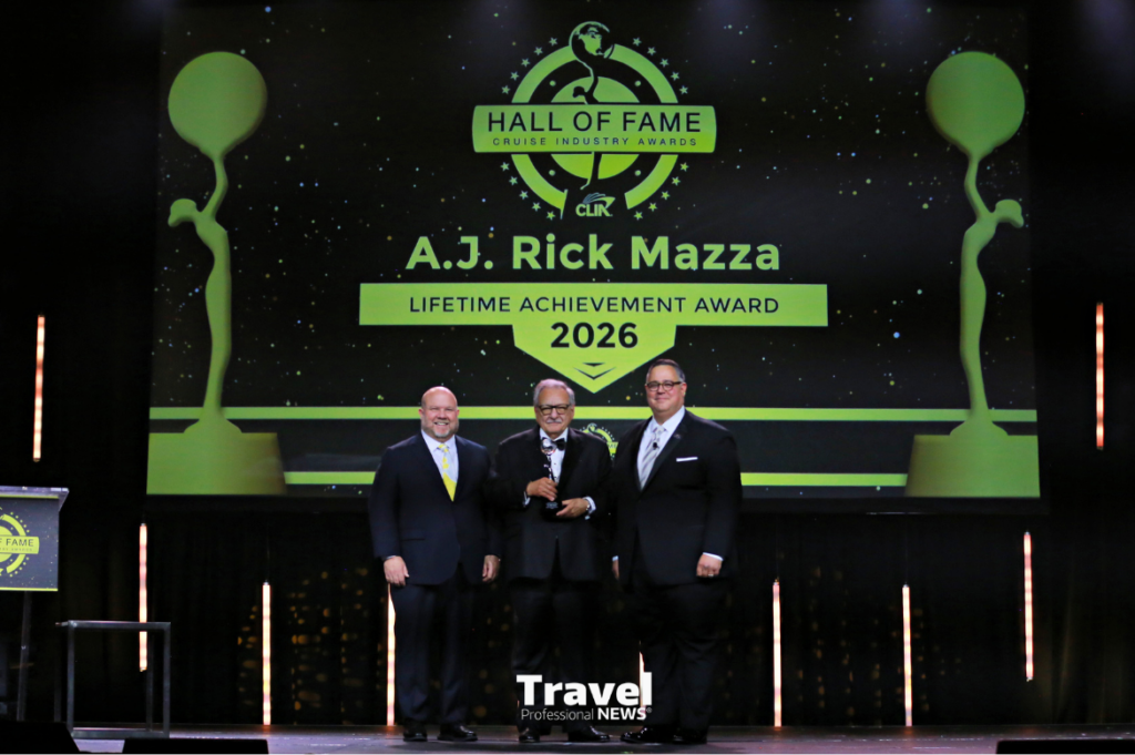 A.J. RICK MAZZA HONORED WITH CLIA LIFETIME ACHIEVEMENT AWARD