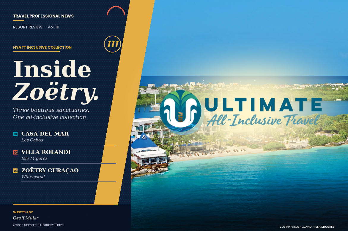 Hyatt Inclusive Collection – Geoff Millar (Ultimate All Inclusive Travel)