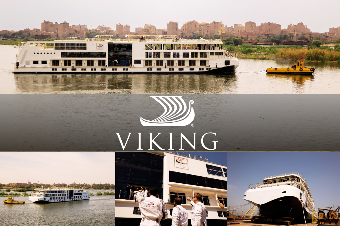 Viking Announces Float Out of Newest Nile River Ships