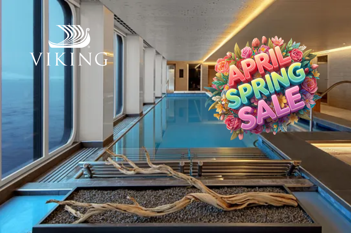 Viking Launches April Spring Sale with Airfare Savings and $25 Deposits
