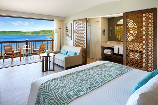 Preferred Club ocean-view king suite at Secrets Papagayo Costa Rica