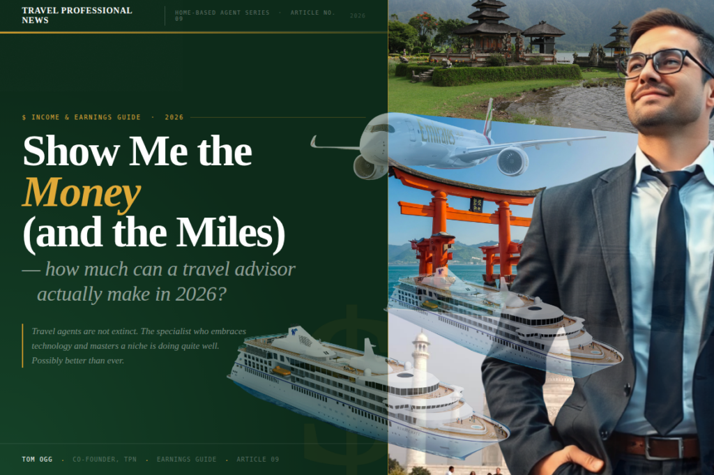 Show Me the Money (and the Miles) – How Much Can a Travel Advisor Make in 2026?