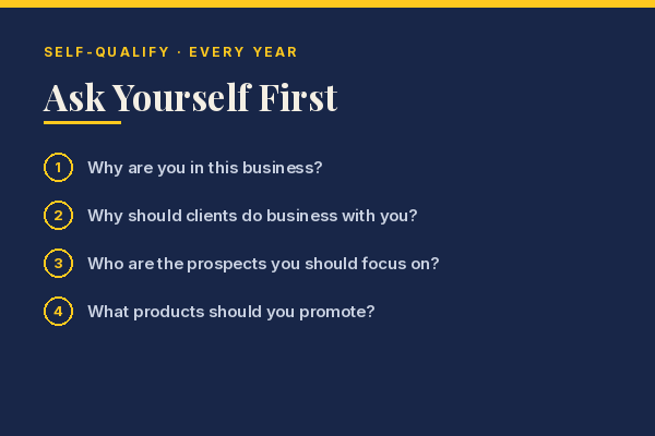 Four self-qualifying questions every travel advisor should ask annually