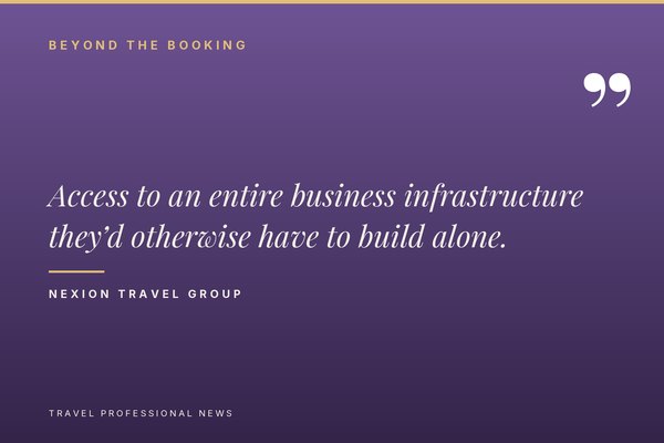 Pull quote: access to an entire business infrastructure they’d otherwise have to build alone