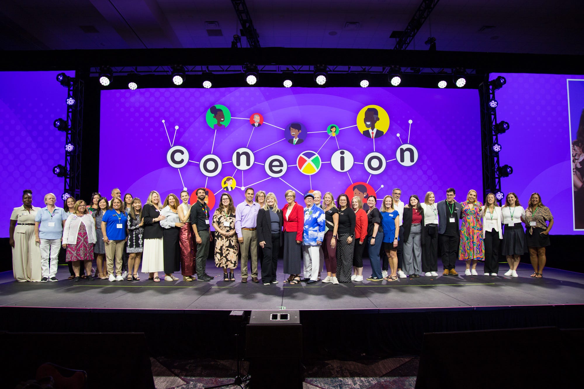 Jackie Friedman with the Nexion Travel Group team