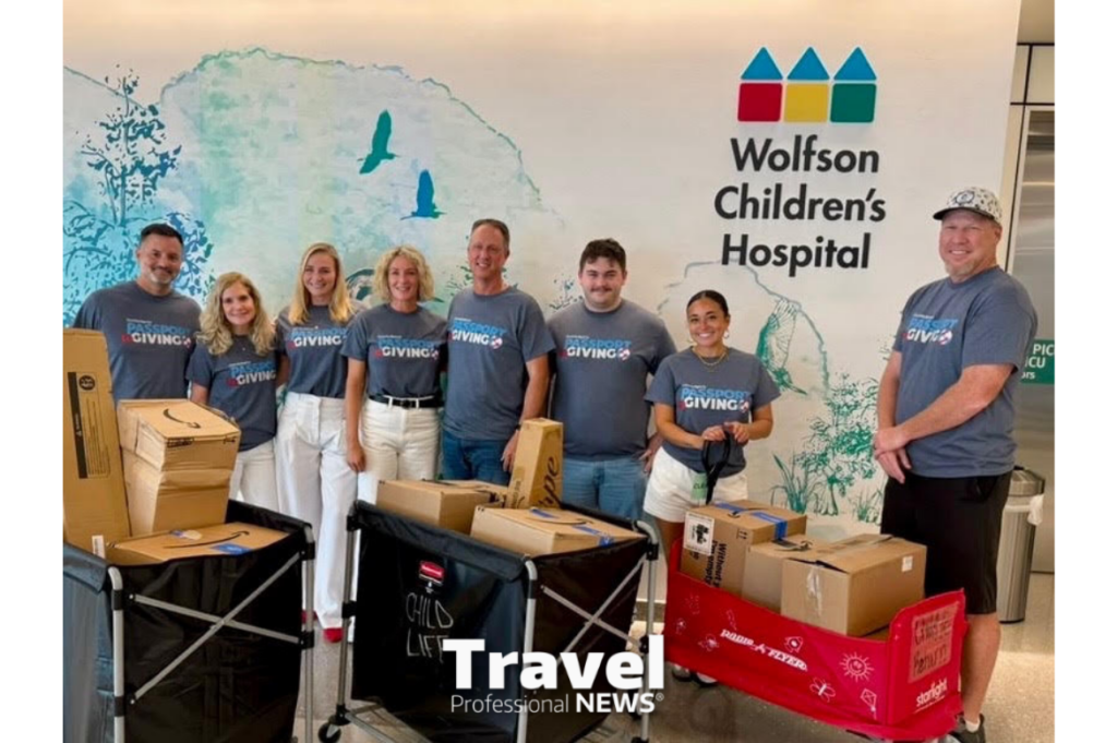 OutsideAgents Launches “Passport to Giving” Initiative with Donation to Wolfson Children’s Hospital