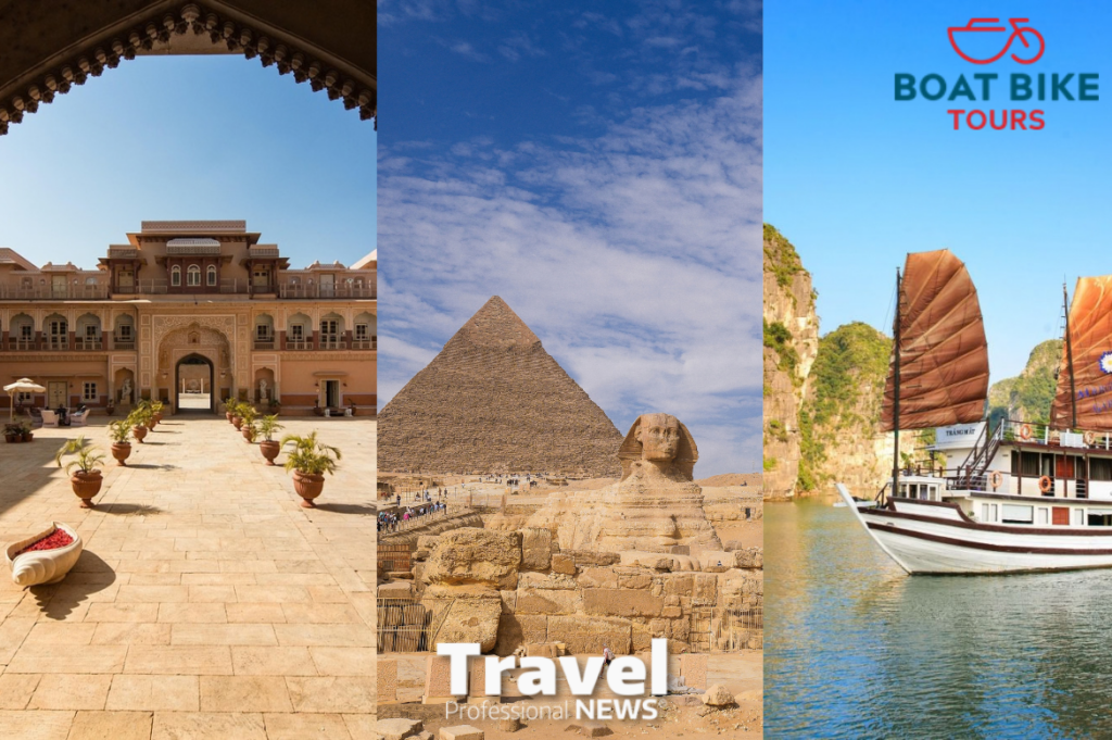 Find Easy Winter Escapes to Iconic India, Vietnam and Egypt with Boat Bike Tours