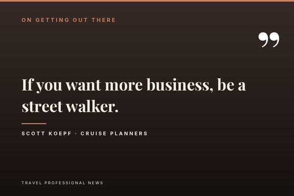 If you want more business, be a street walker