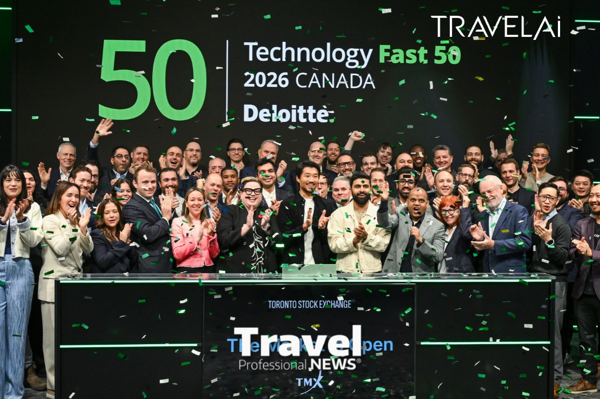 TravelAI ranks No. 16 on Deloitte's 2026 Technology Fast 50 with more than 2,000% revenue growth
