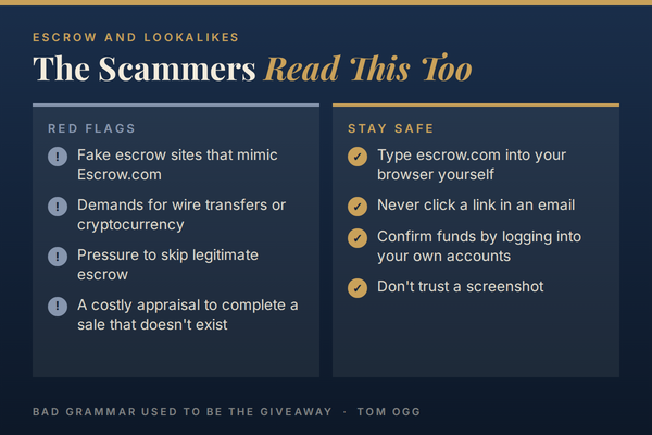 Domain name escrow scam red flags and how travel advisors can stay safe