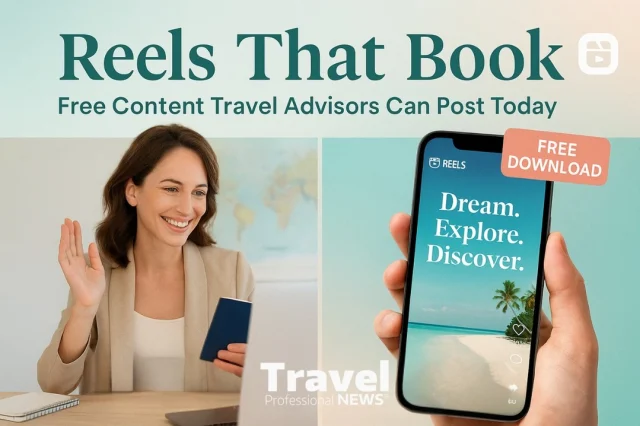 🎉 Celebrate Travel Advisor Day on May 7th with a gift for YOU! 🌍✈️ Get your FREE bundle of Instagram Reels/YouTube Shorts, crafted for travel pros ready to download and post. Boost your brand & bookings with dynamic content! 🚀 Click the link in our bio to get your FREE reels now! 

 #TravelAdvisor #MaySeventh #FreeContent #EngageAndGrow #TravelAdvisorLife #BrandGrowth #BookedAndBusy #ClientAttraction #TravelMarketing #ContentThatConverts #LevelUpYourBrand #TravelProsRock #TravelOpportunities #TravelExperience #TravelAdvisors #travelagent #travel #traveladvisor